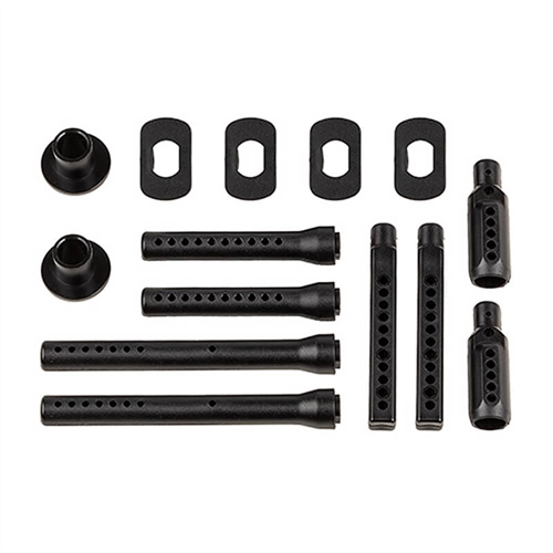 TEAM ASSOCIATED SR7 BODY POST SET FRONT & REAR
